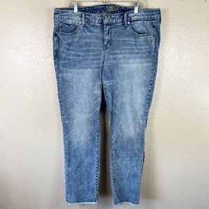 Torrid Cropped Boyfriend Jeans